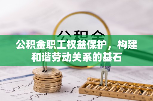 长泰公积金职工权益保护，构建和谐劳动关系的基石