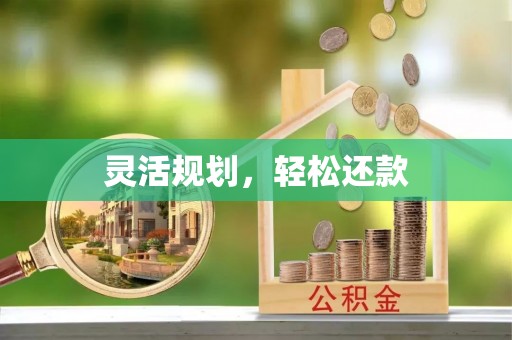 长泰灵活规划，轻松还款