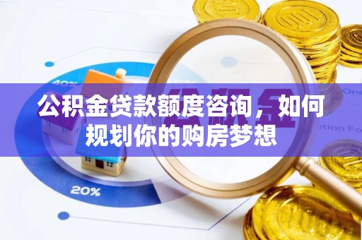长泰公积金贷款额度咨询，如何规划你的购房梦想