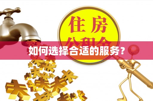 长泰如何选择合适的服务？