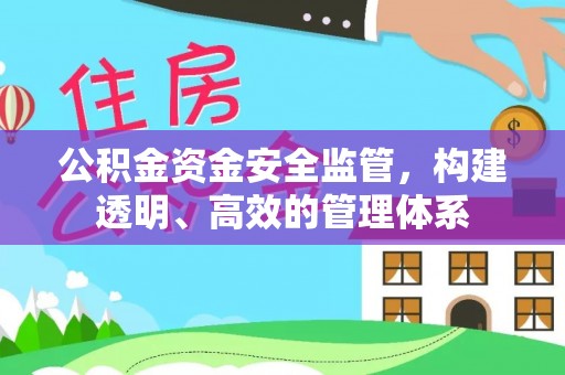 长泰公积金资金安全监管，构建透明、高效的管理体系