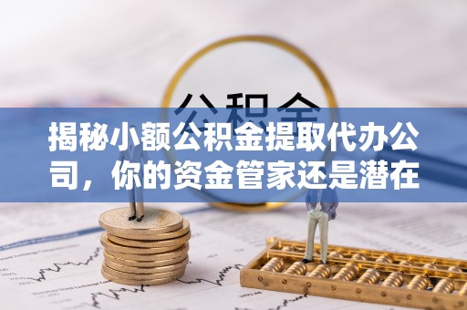 长泰揭秘小额公积金提取代办公司，你的资金管家还是潜在风险？