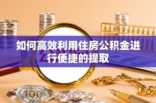 长泰如何高效利用住房公积金进行便捷的提取