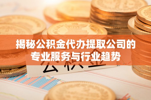 长泰揭秘公积金代办提取公司的专业服务与行业趋势
