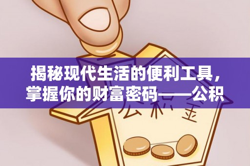 长泰揭秘现代生活的便利工具，掌握你的财富密码——公积金查询方式