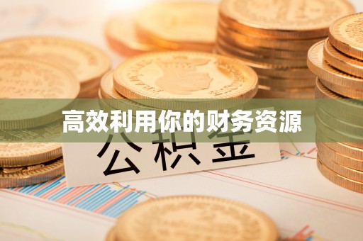 长泰高效利用你的财务资源
